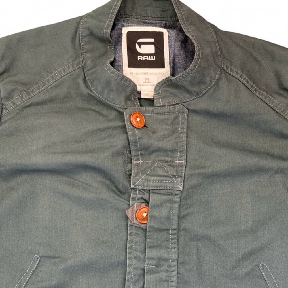 G-Star Raw Women’s Green Utility Jacket - Picture 2 of 6